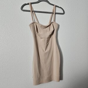 Beige Sleeveless Shapewear Sz 36